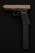 Glock 19 w/ Kris Vect Tan & Black