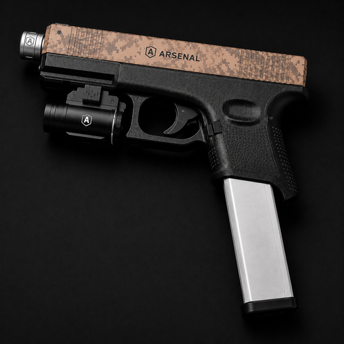 Arsenal Airsoft Glock 17 w/ 4mm Red Dot Laser